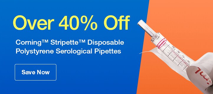 Corning Stripette Disposable Polystyrene Serological Pipettes
