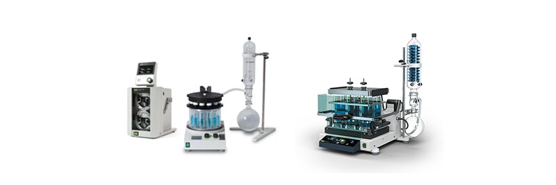 BUCHI parallel evaporator products