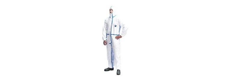 DuPont™ Tyvek 600 Plus White Hooded Coverall