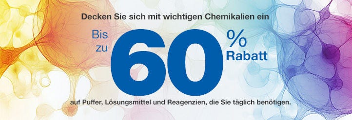 Große Ersparnisse bei Laborchemikalien