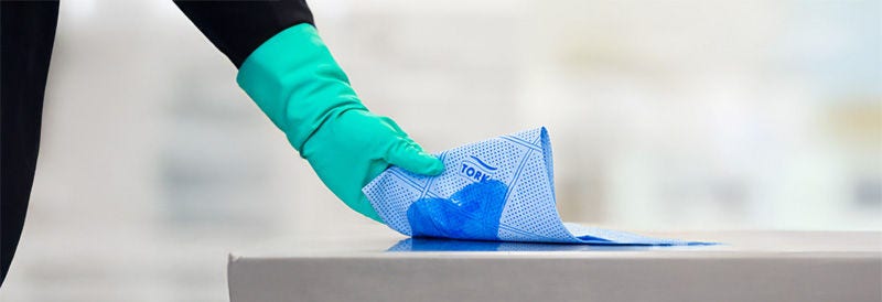 Cleaning Cloths and Dispensers