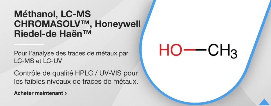 M&eacute;thanol, LC-MS CHROMASOLV&trade;, Honeywell Riedel-de Ha&euml;n&trade;