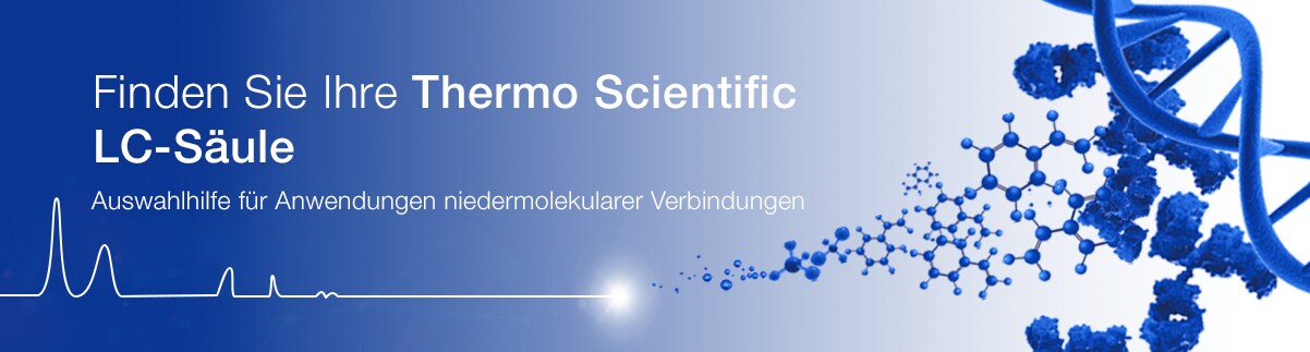 Leitfaden zur Auswahl kleiner Molek&uuml;lanwendungen