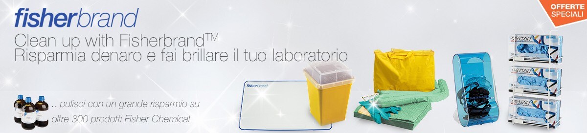 Clean up with Fisherbrand Clean up with Fisherbrand