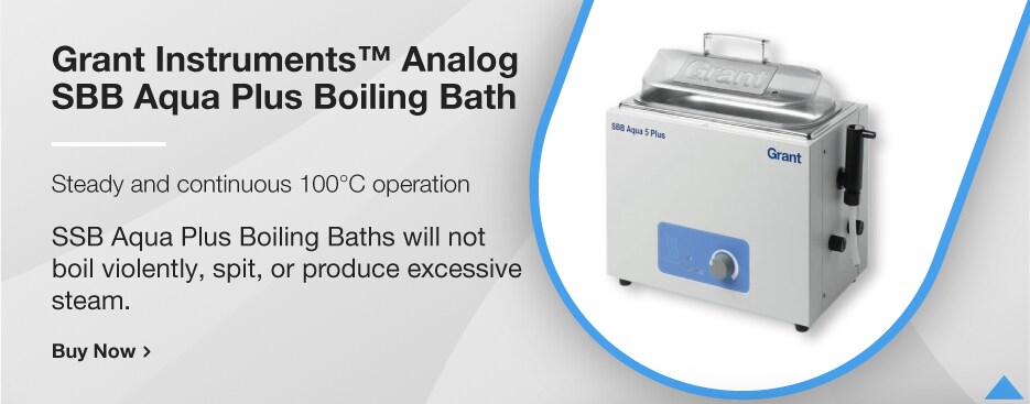 Grant Instruments™ Analog SBB Aqua Plus Boiling Bath Grant Instruments™ Analog SBB Aqua Plus Boiling Bath